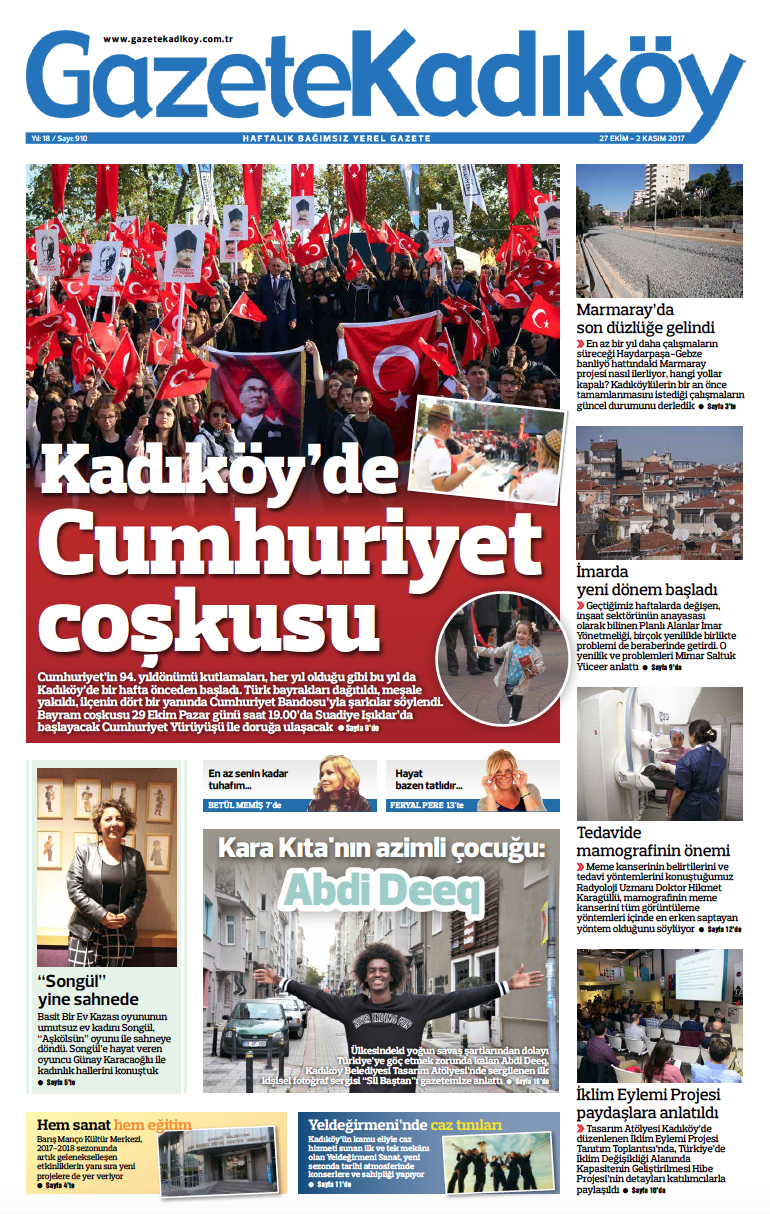Gazete Kadıköy - 910. SAYI